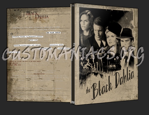 The Black Dahlia dvd cover