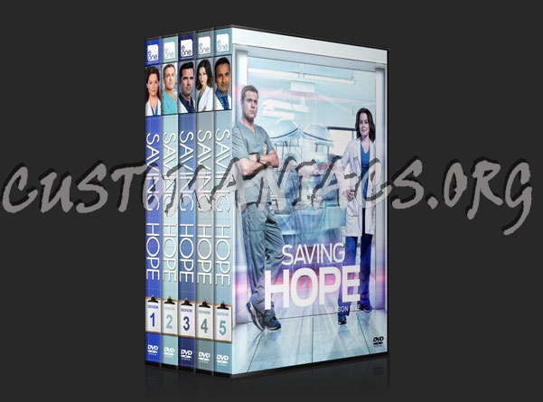 Saving Hope - The Complete Series dvd cover