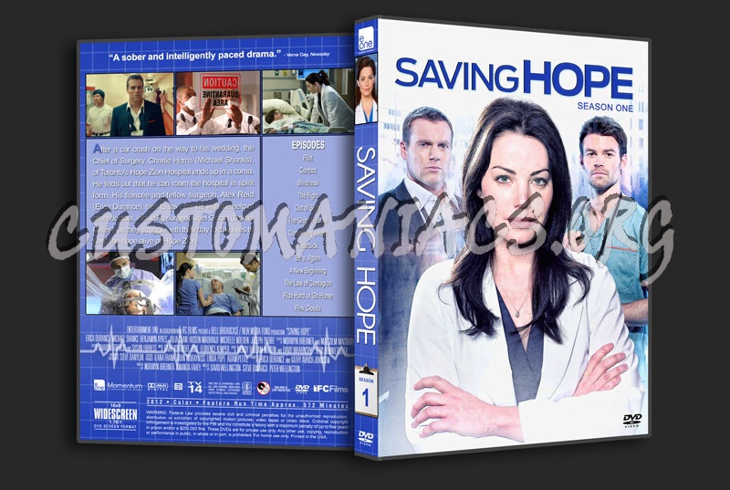 Saving Hope - The Complete Series dvd cover