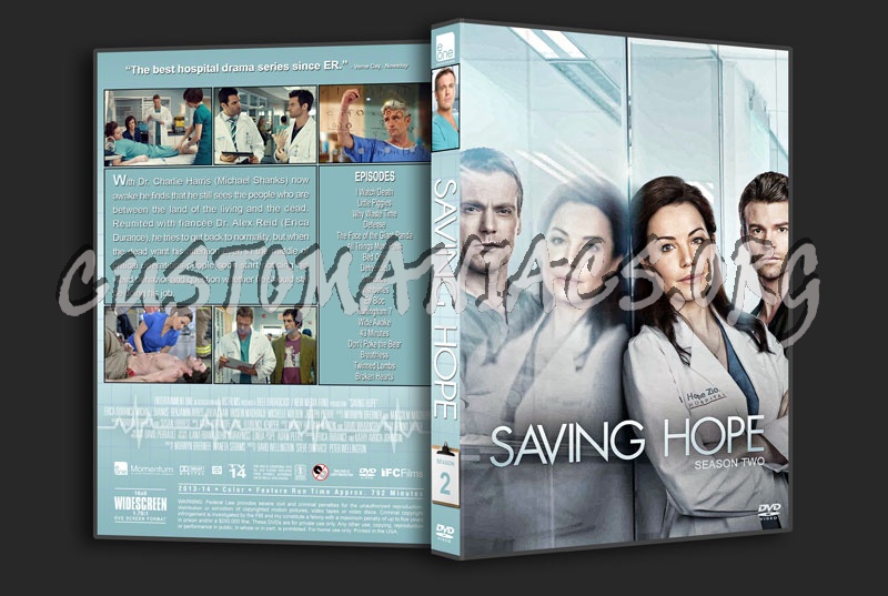 Saving Hope - The Complete Series dvd cover