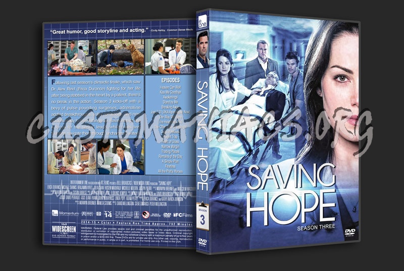 Saving Hope - The Complete Series dvd cover