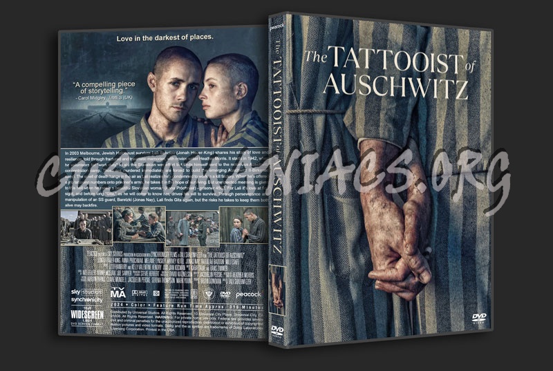 The Tattooist of Auschwitz dvd cover