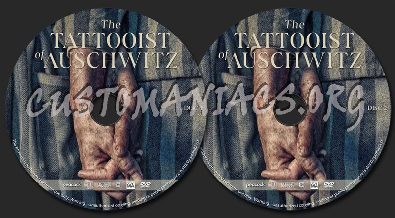 The Tattooist of Auschwitz dvd label