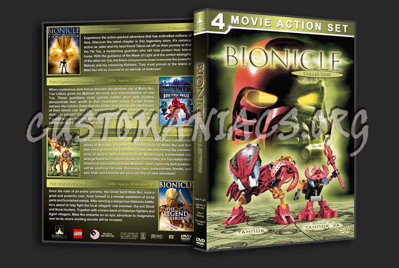 Bionicle Collection dvd cover