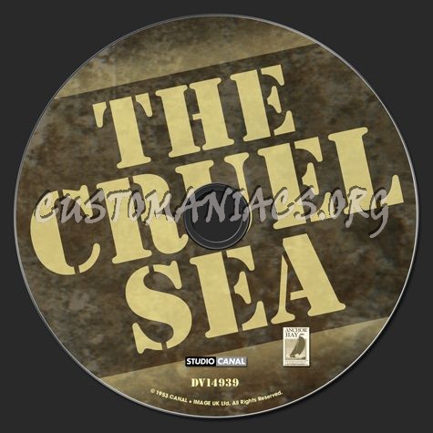 The Cruel Sea dvd label