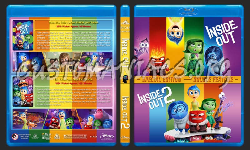 Inside Out Double Feature blu-ray cover