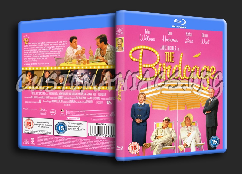 The Birdcage blu-ray cover