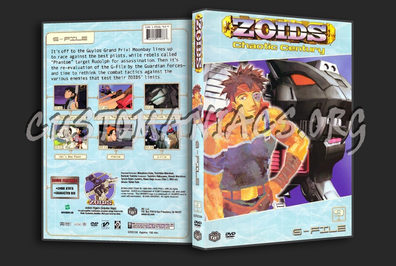 Zoids Choatic Century Vol 9 Cover dvd cover