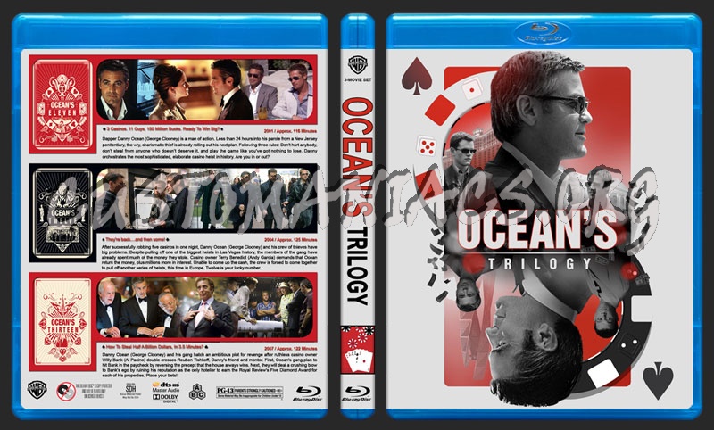 Oceans Trilogy blu-ray cover
