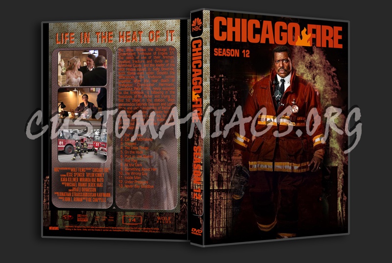 Chicago Fire - Season 12 dvd cover