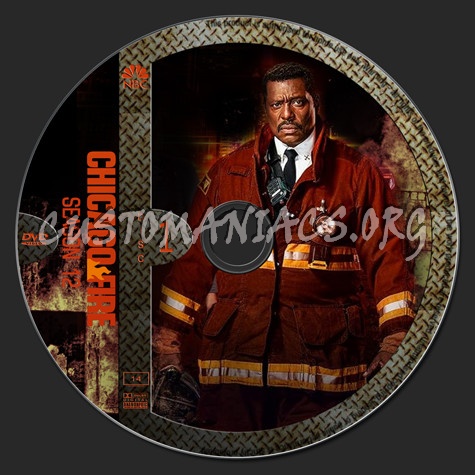 Chicago Fire - Season 12 dvd label