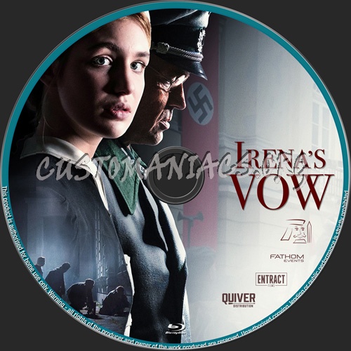 Irena's Vow blu-ray label