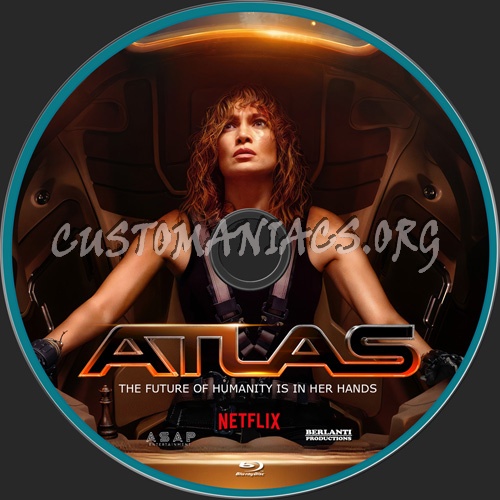 Atlas blu-ray label