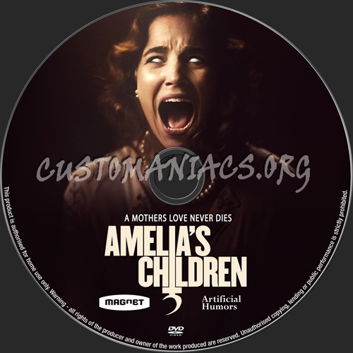 Amelia's Children dvd label