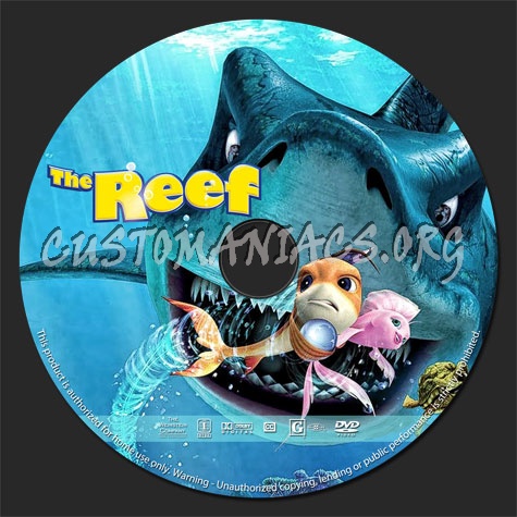 The Reef dvd label