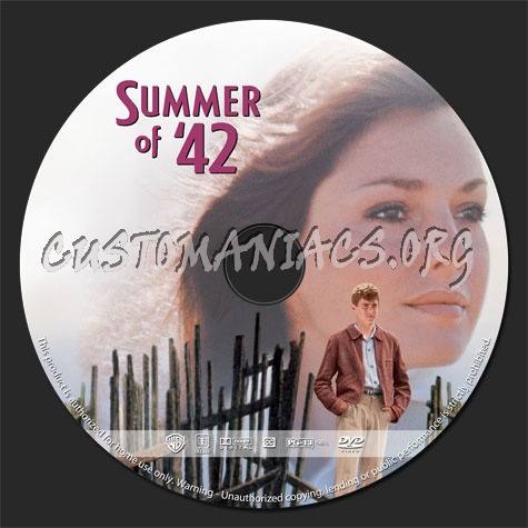 Summer of 42 dvd label