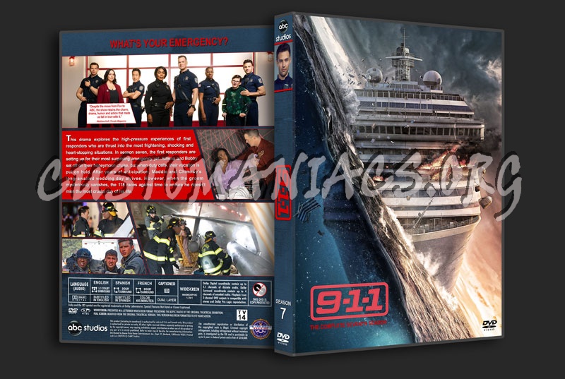 9-1-1 - Season 7 dvd cover