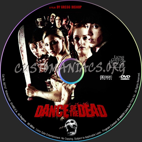 Dance of the Dead dvd label