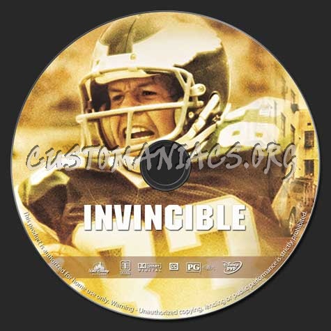 Invincible dvd label