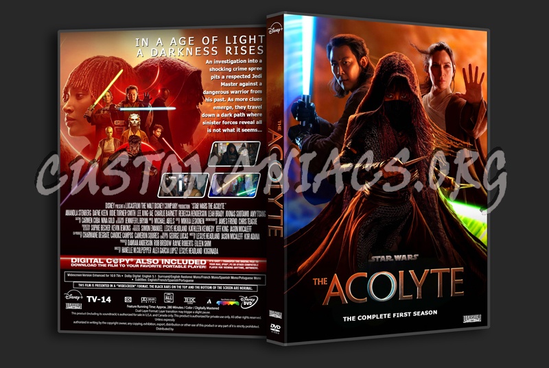 Star Wars The Acolyte Season 1 dvd cover