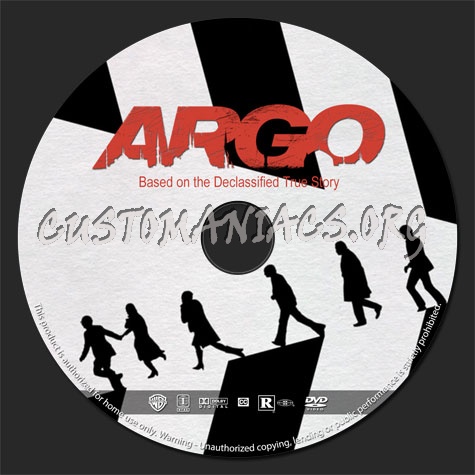 Argo dvd label