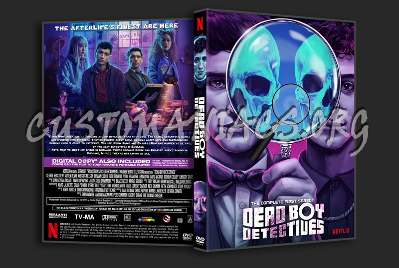 Dead Boy Detectives Season 1 dvd cover