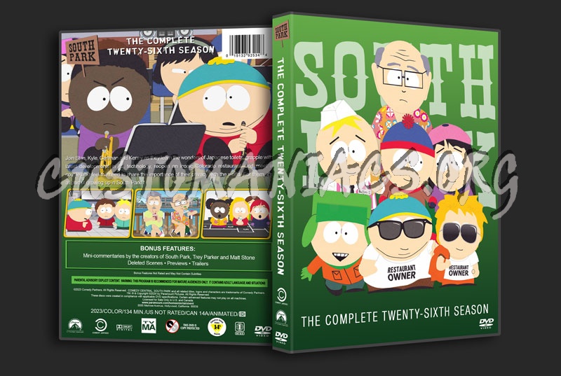 South Park - Season 26 dvd cover