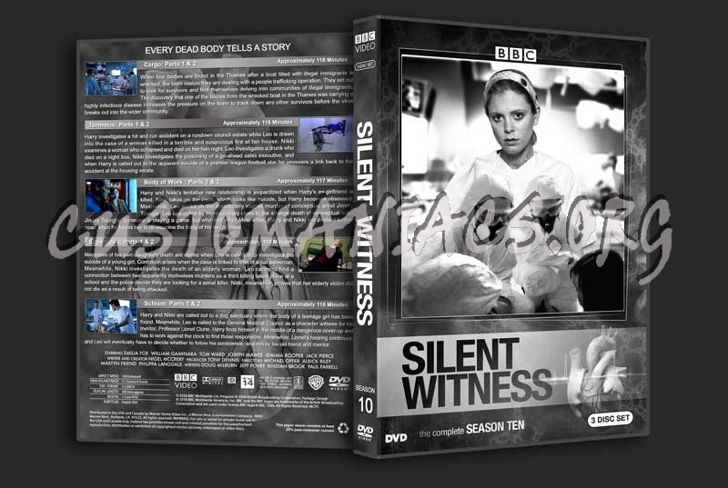 Silent Witness - Seasons 1-13 dvd cover