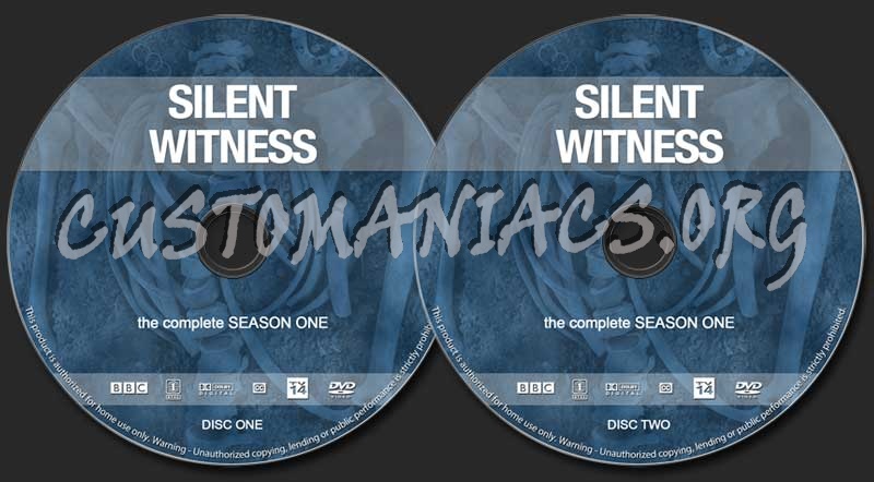 Silent Witness - Season 1 dvd label