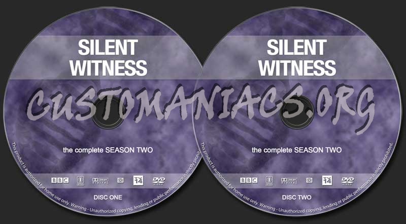 Silent Witness - Season 2 dvd label