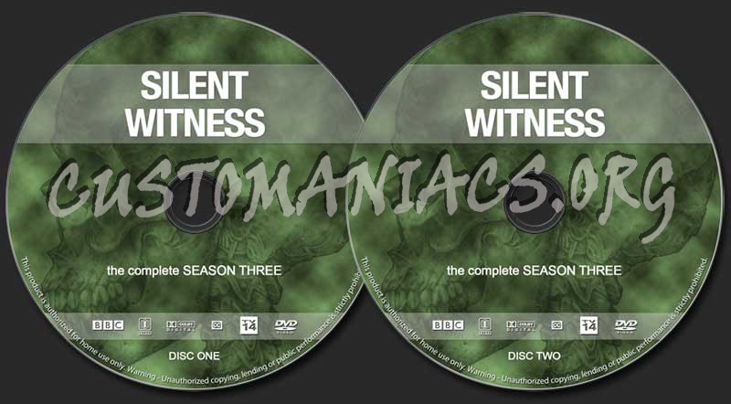 Silent Witness - Season 3 dvd label