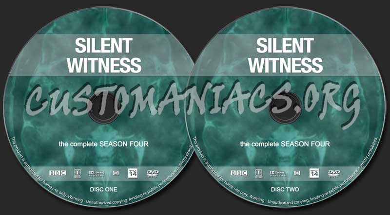 Silent Witness - Season 4 dvd label