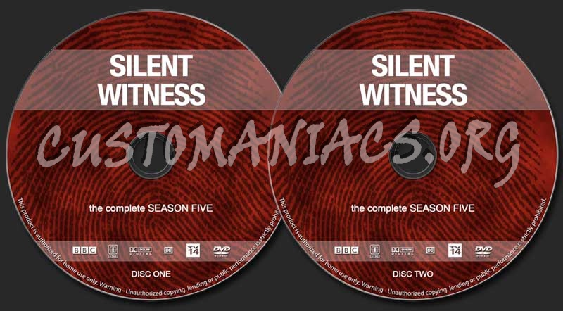 Silent Witness - Season 5 dvd label