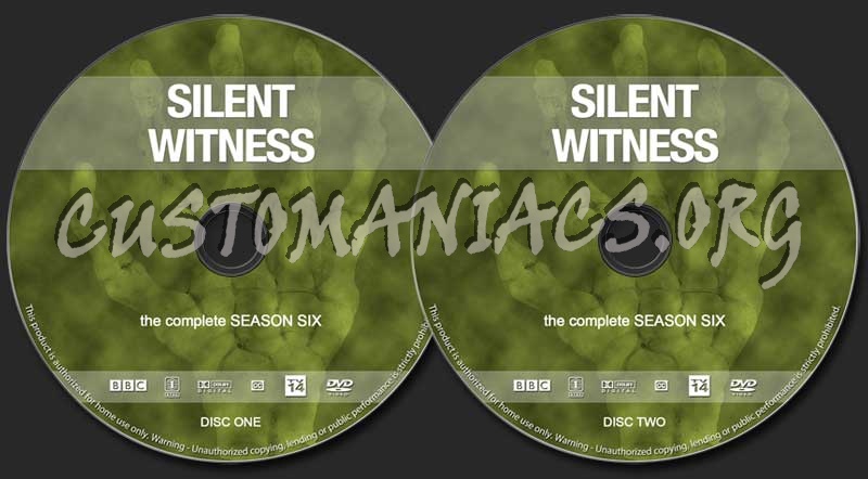 Silent Witness - Season 6 dvd label