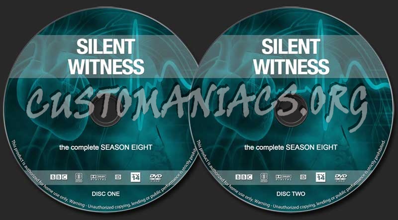 Silent Witness - Season 8 dvd label