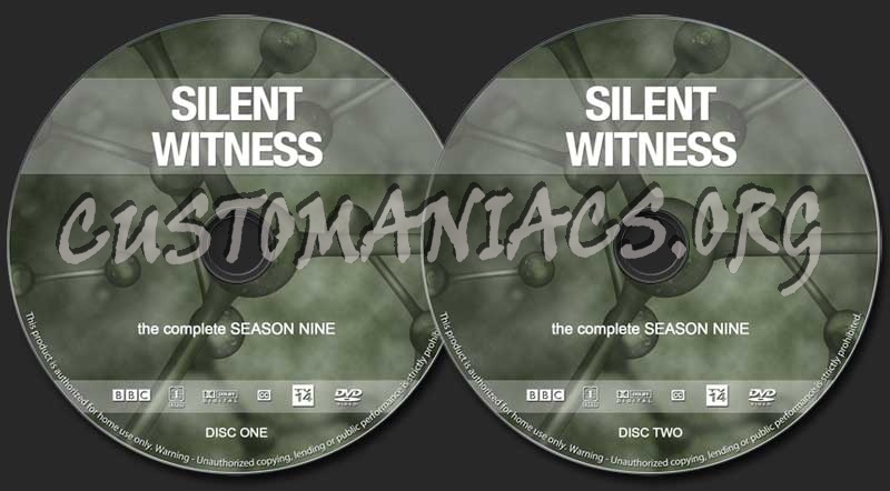 Silent Witness - Season 9 dvd label