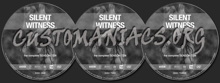 Silent Witness - Season 10 dvd label