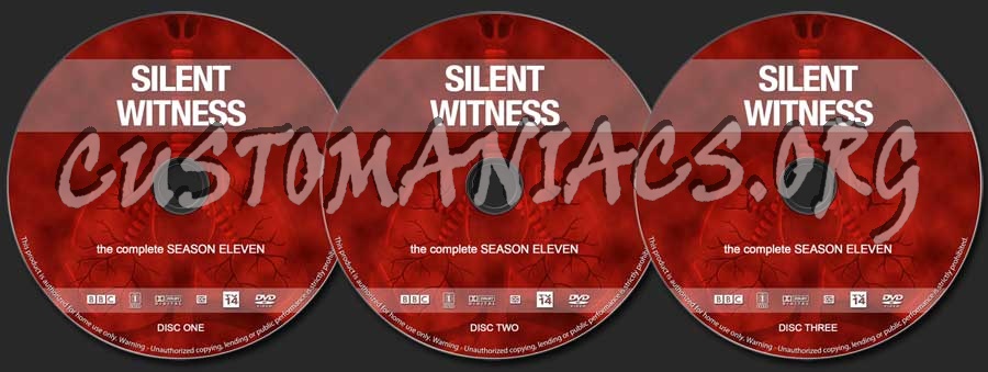 Silent Witness - Season 11 dvd label