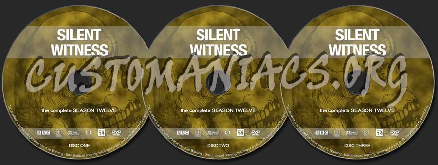 Silent Witness - Season 12 dvd label