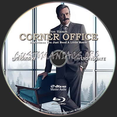 Corner Office (2023) Blu-ray Label blu-ray label