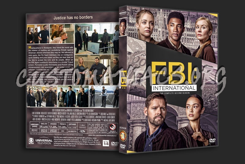 FBI: International - Season 3 dvd cover