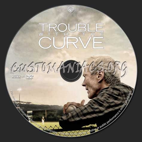 Trouble with the Curve dvd label