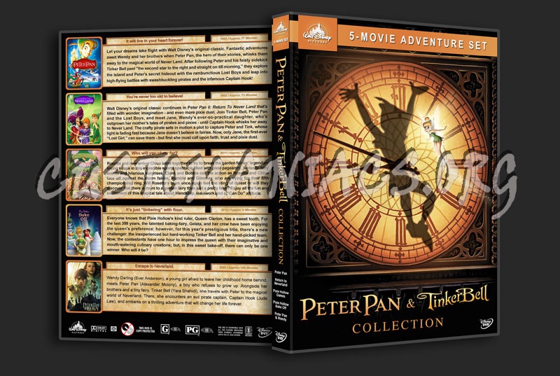 Peter Pan & Tinker Bell Collection dvd cover