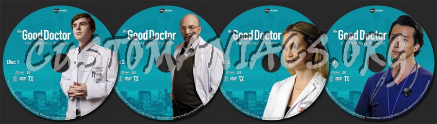 The Good Doctor - Season 7 dvd label