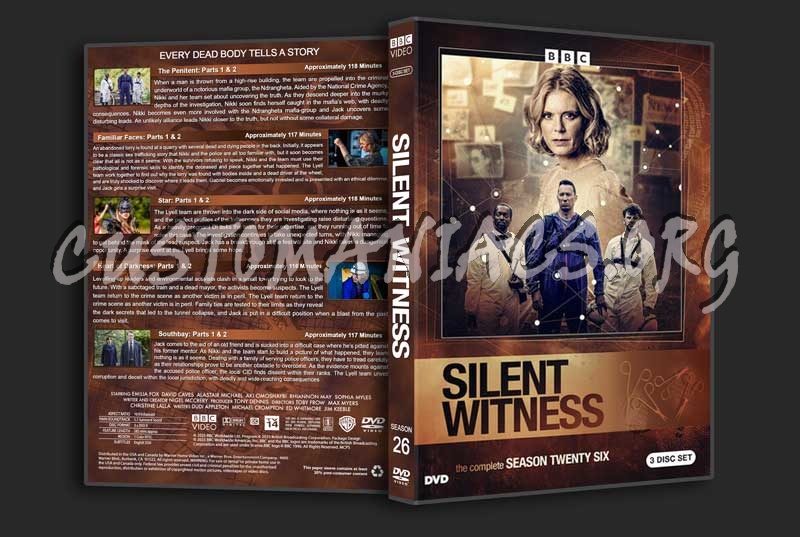 Silent Witness - Seasons 14-26 dvd cover