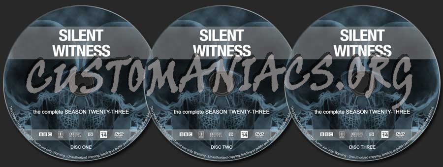 Silent Witness - Season 23 dvd label