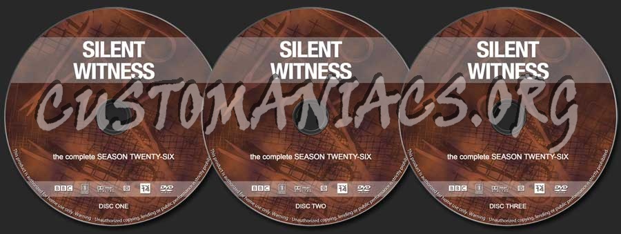 Silent Witness - Season 26 dvd label