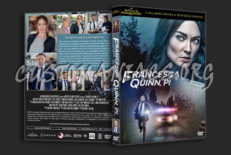 Francesa Quinn, PI dvd cover