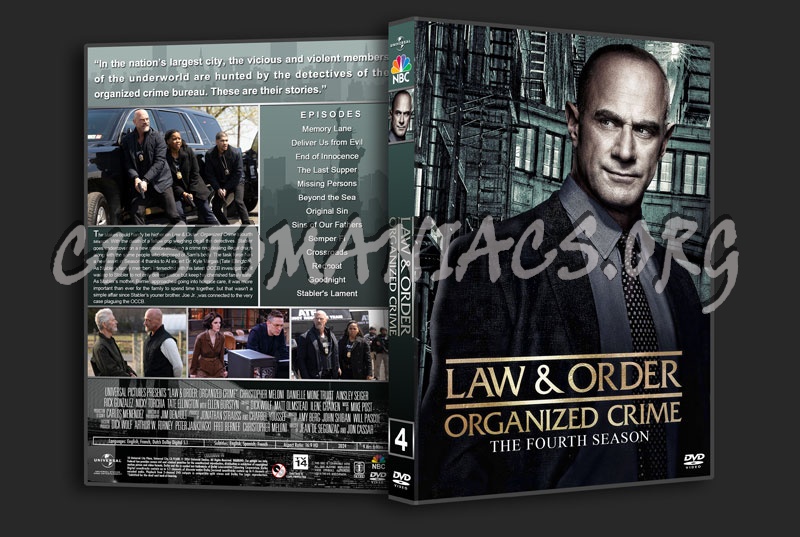 Law & Order: Organized Crime - Season 4 dvd cover