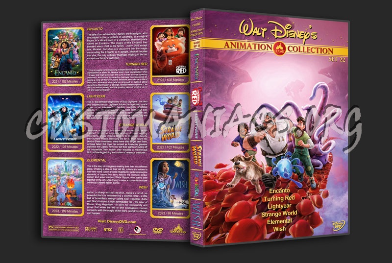 Walt Disney's Classic Animation - Set 22 dvd cover